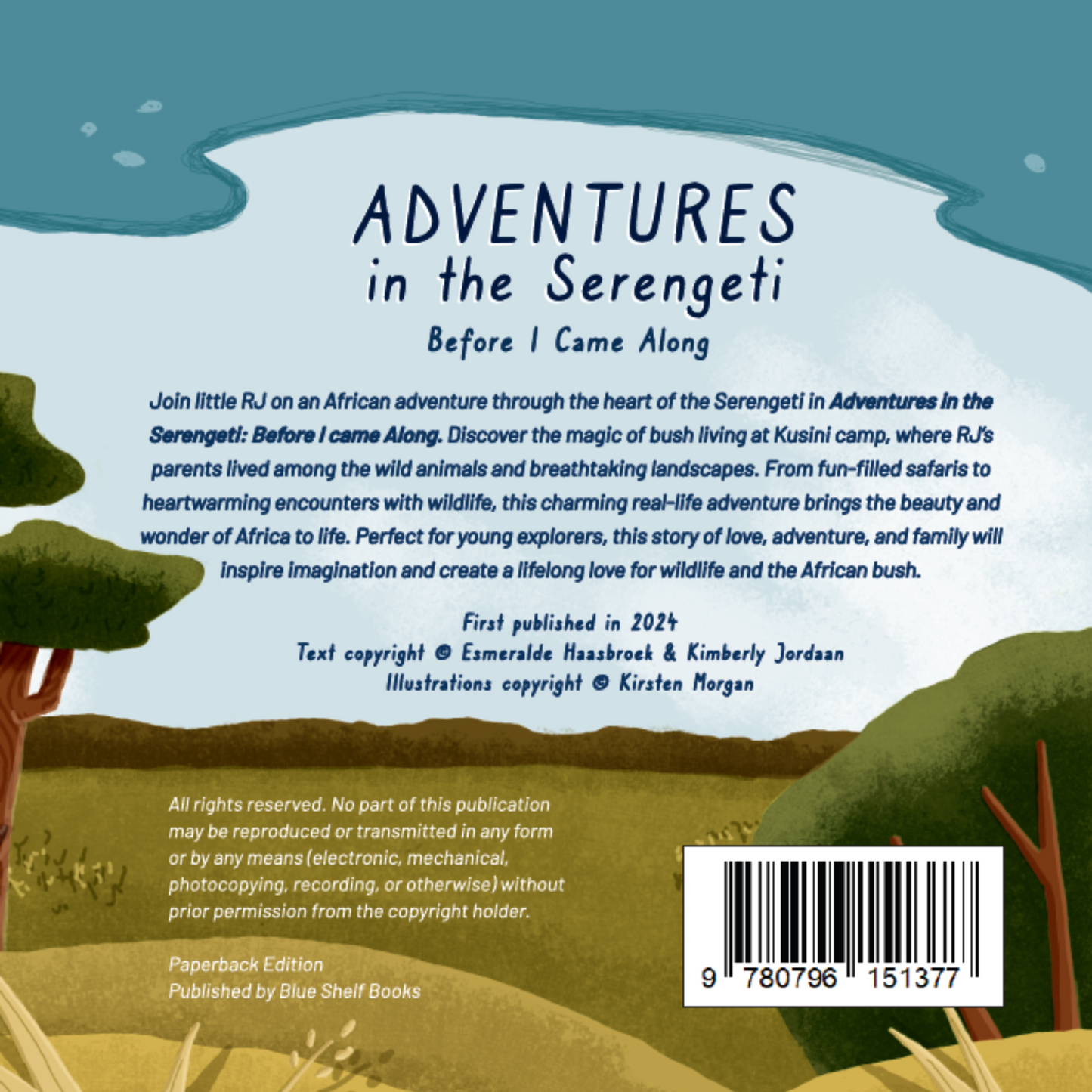 Adventures in the Serengeti: Before I came along - Paperback Book